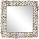 Oyster Shell 20 X 20 inch Natural Wall Mirror